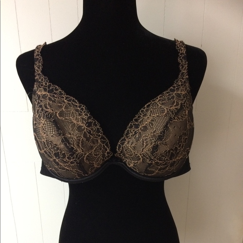 Cacique Underwire 42B Black Lace